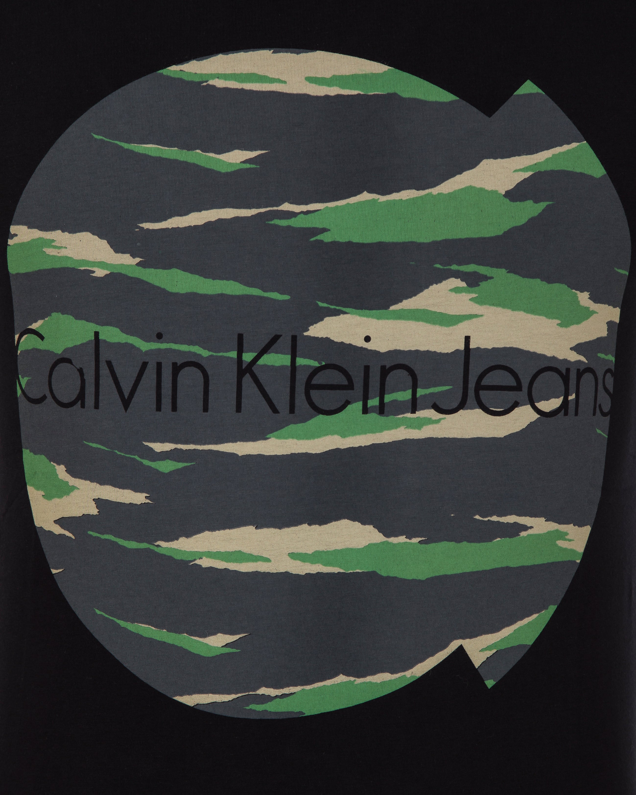 Calvin Klein Men's T-Shirt in Black
