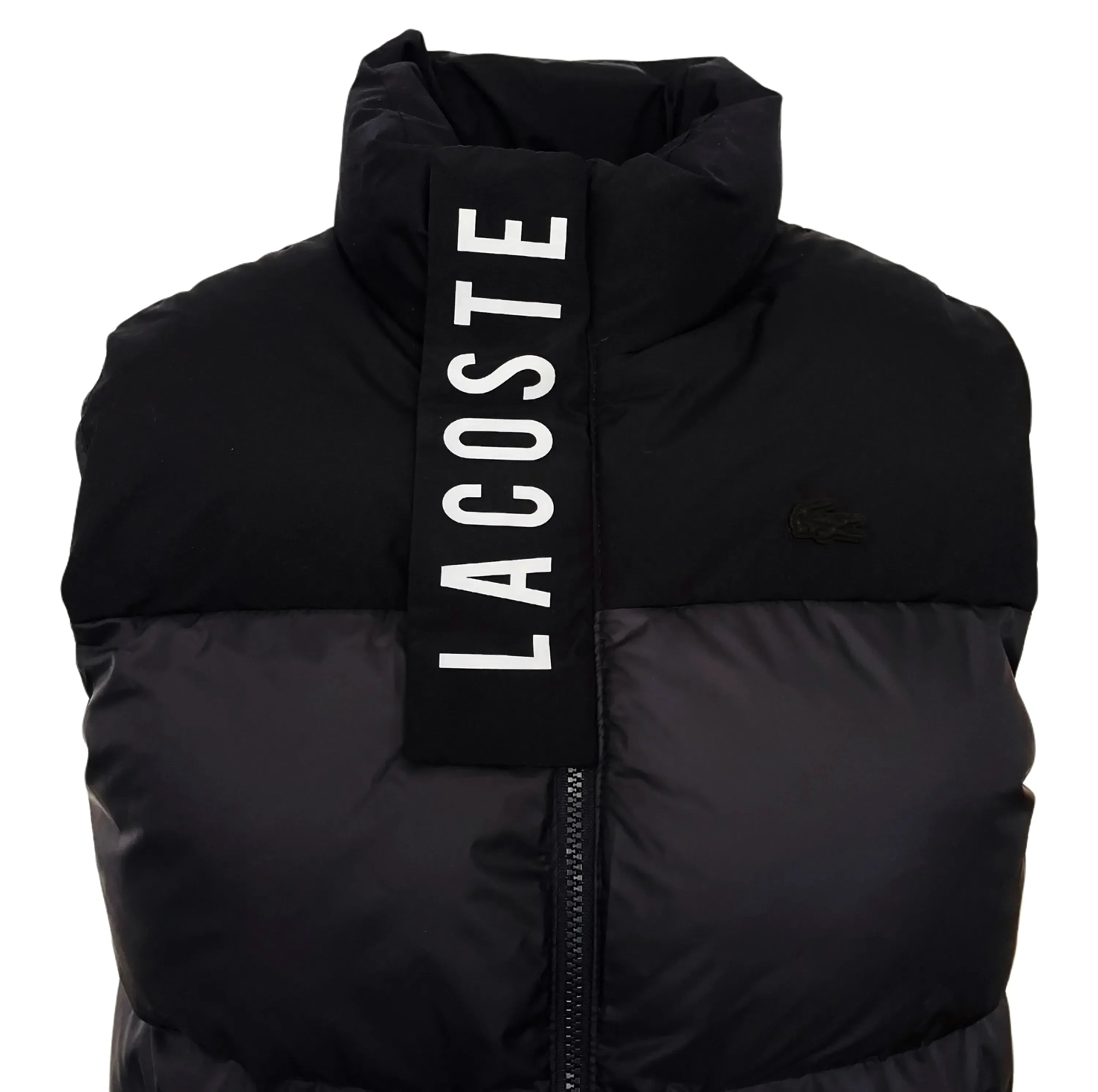 Lacoste Men Body Warmer Vest In Navy