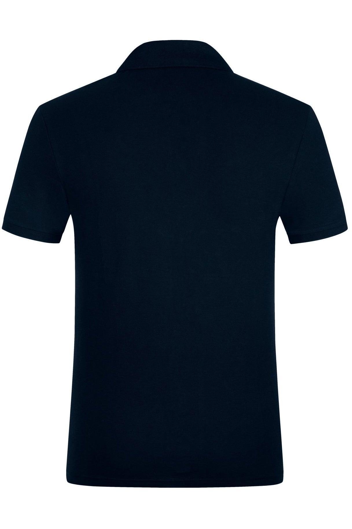 Burberry Navy Polo Shirt - Giltenergy